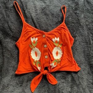 Boho tied tank (Size S)
